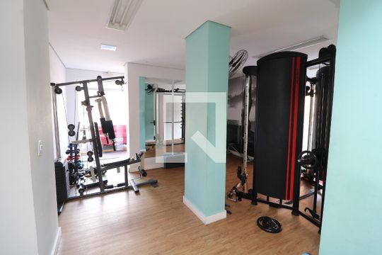 Área comum - Academia de apartamento para alugar com 2 quartos, 55m² em Jardim Colonial, São Paulo
