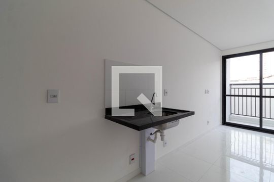 Cozinha de apartamento à venda com 1 quarto, 26m² em Tatuapé, São Paulo