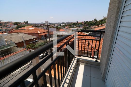 Varanda do Quarto de apartamento à venda com 1 quarto, 43m² em Vila Nova Mazzei, São Paulo