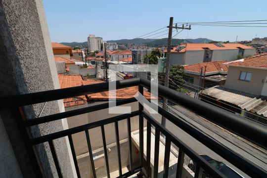Varanda do Quarto de apartamento à venda com 1 quarto, 43m² em Vila Nova Mazzei, São Paulo
