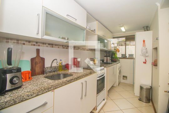 Cozinha e Área de Serviço de apartamento para alugar com 1 quarto, 64m² em Bela Vista, Porto Alegre