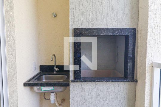 Varanda gourmet de apartamento à venda com 2 quartos, 70m² em Seminário, Curitiba