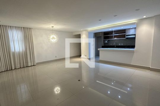 Sala de apartamento à venda com 2 quartos, 90m² em Alto da Glória, Goiânia