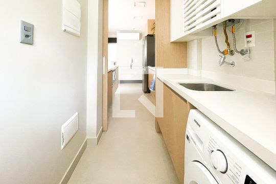 Área de serviço de apartamento à venda com 2 quartos, 70m² em Jardim America, São Paulo