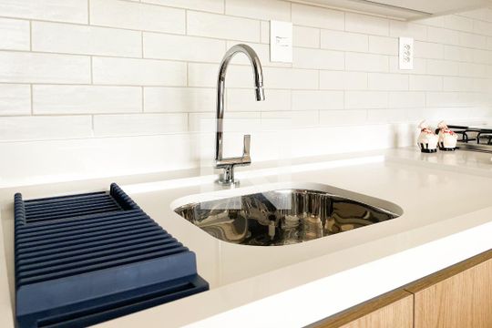 Cozinha de apartamento à venda com 2 quartos, 70m² em Jardim America, São Paulo