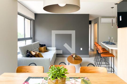 Sala de jantar de apartamento à venda com 2 quartos, 70m² em Jardim America, São Paulo