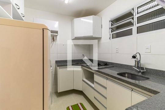 Cozinha de apartamento à venda com 1 quarto, 50m² em Campos Elíseos, São Paulo
