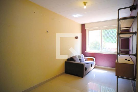 Sala de apartamento à venda com 1 quarto, 62m² em Jardim do Salso, Porto Alegre