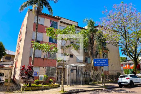 Fachada de apartamento à venda com 1 quarto, 62m² em Jardim do Salso, Porto Alegre