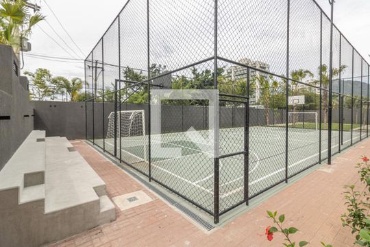 Área comum - Quadra de apartamento à venda com 2 quartos, 68m² em Recreio dos Bandeirantes, Rio de Janeiro