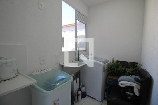 Cozinha e Área de Serviço de apartamento à venda com 2 quartos, 42m² em Rio Branco, Canoas