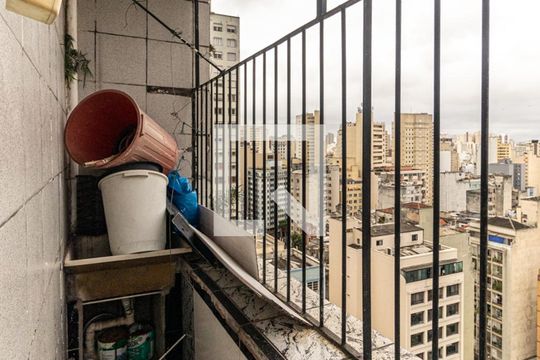 Área de Serviço de apartamento à venda com 1 quarto, 60m² em Santa Ifigênia, São Paulo
