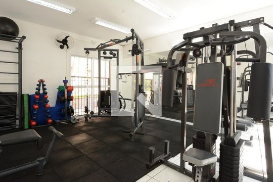 Área comum - Academia de apartamento para alugar com 2 quartos, 51m² em Vila Satúrnia, Campinas