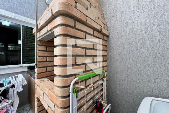 Churrasqueira de apartamento à venda com 3 quartos, 90m² em Campestre, Santo André