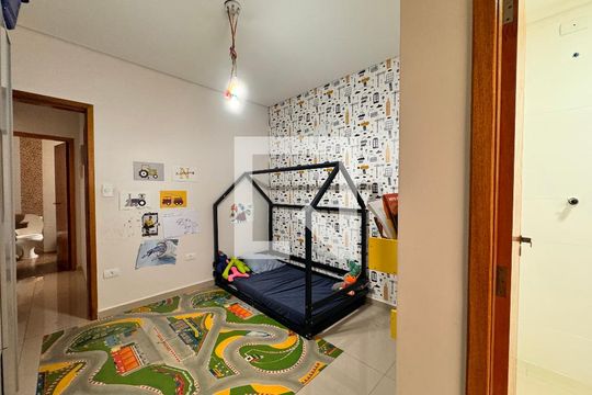 Suite 2 de apartamento à venda com 3 quartos, 90m² em Campestre, Santo André