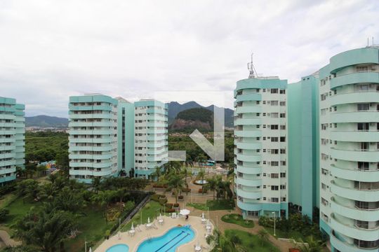 Varanda - Vista de apartamento à venda com 2 quartos, 77m² em Jacarepaguá, Rio de Janeiro