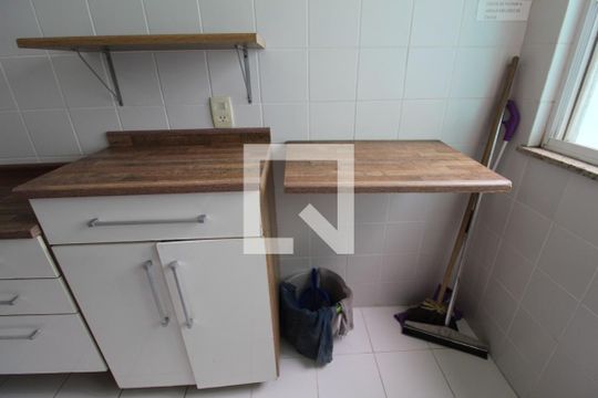 Área de serviço de apartamento à venda com 2 quartos, 77m² em Jacarepaguá, Rio de Janeiro