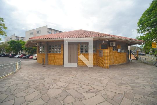 Área comum - Salão de Festas de apartamento à venda com 1 quarto, 40m² em Centro, São Leopoldo