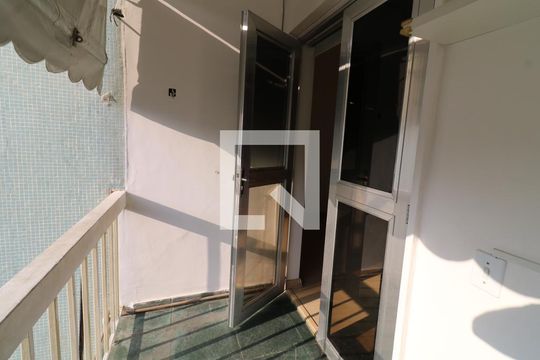 Varanda da Sala de apartamento para alugar com 2 quartos, 57m² em Moneró, Rio de Janeiro
