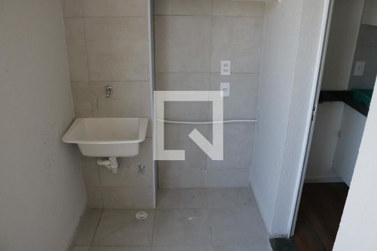 Área de Serviço de apartamento para alugar com 2 quartos, 41m² em Várzea da Barra Funda, São Paulo