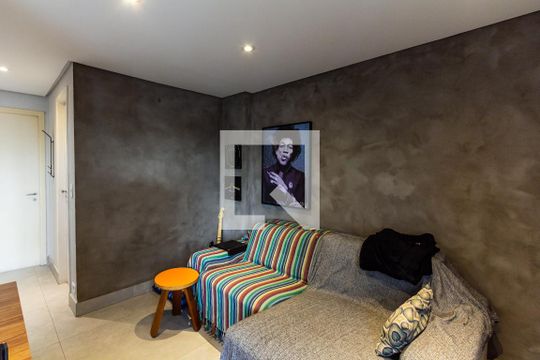 Sala de apartamento à venda com 1 quarto, 74m² em Vila Olímpia, São Paulo