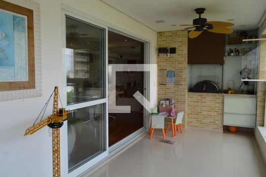 Varanda da Sala de apartamento à venda com 3 quartos, 134m² em Jardim Vila Mariana, São Paulo