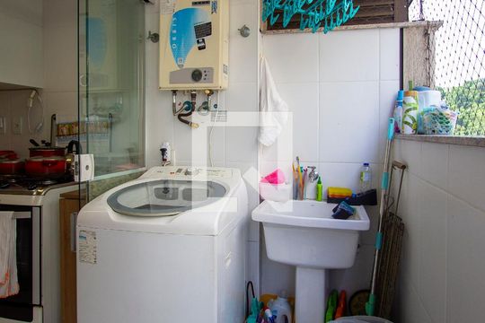 Área de Serviço de apartamento à venda com 3 quartos, 115m² em Vital Brasil, Niterói