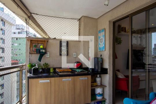 Varanda da Sala de apartamento à venda com 3 quartos, 115m² em Vital Brasil, Niterói