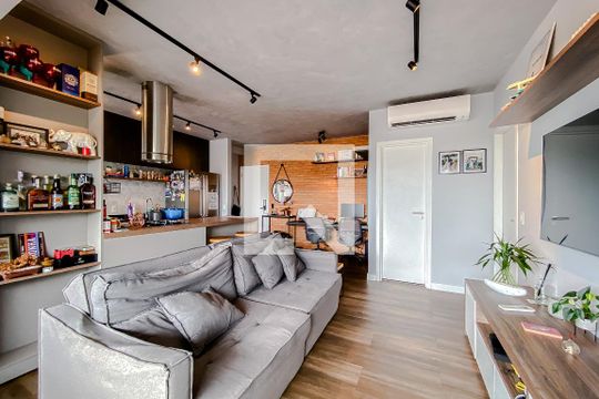 Sala de apartamento à venda com 2 quartos, 85m² em Cambuci, São Paulo