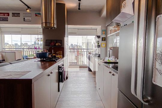 Cozinha de apartamento à venda com 2 quartos, 85m² em Cambuci, São Paulo