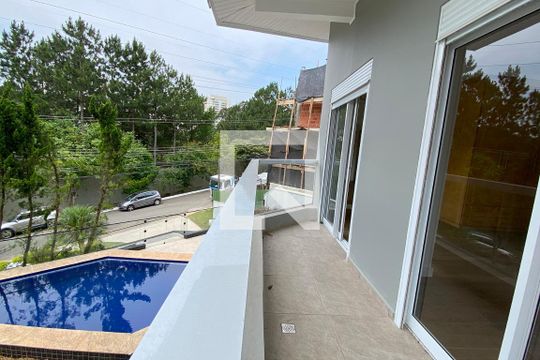 vista da Suíte 1 de casa de condomínio à venda com 4 quartos, 414m² em Residencial Zero (tambore), Santana de Parnaíba