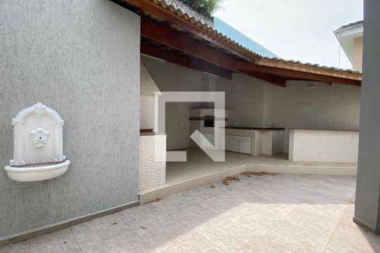 Churrasqueira de casa de condomínio à venda com 4 quartos, 414m² em Residencial Zero (tambore), Santana de Parnaíba