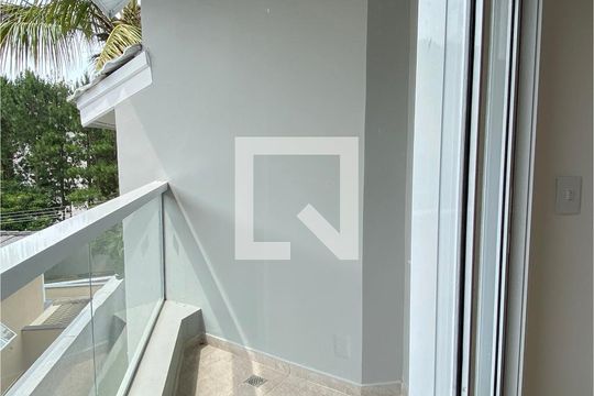 sacada da Suíte 2 de casa de condomínio à venda com 4 quartos, 414m² em Residencial Zero (tambore), Santana de Parnaíba