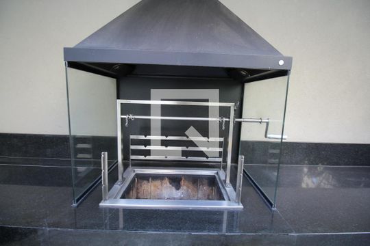 Área comum - Churrasqueira de apartamento para alugar com 1 quarto, 25m² em Sé, São Paulo