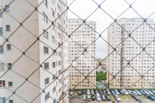 Vista do Quarto 1 de apartamento à venda com 2 quartos, 35m² em Parque São Vicente, Mauá