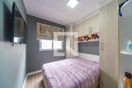 Quarto 1 de apartamento à venda com 2 quartos, 35m² em Parque São Vicente, Mauá