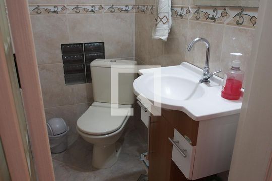 Lavabo de casa de condomínio à venda com 2 quartos, 118m² em Vila Maringa, Jundiaí