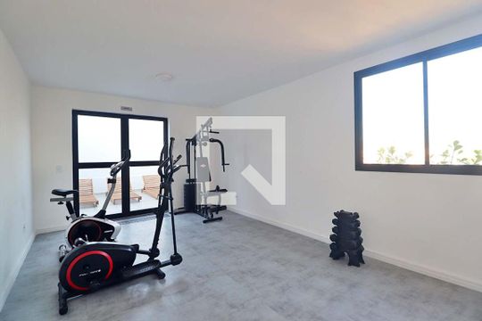 Área comum - Academia de apartamento à venda com 2 quartos, 42m² em Vila Sacadura Cabral, Santo André