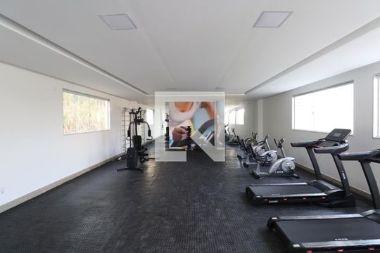 Área comum - Academia de apartamento para alugar com 2 quartos, 44m² em Alcantara, São Gonçalo