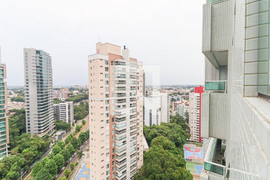 Vista do Quarto 4 Suite 2 de apartamento para alugar com 4 quartos, 255m² em Campo Comprido, Curitiba