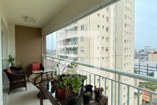 Sacada de apartamento à venda com 3 quartos, 80m² em Centro, São Bernardo do Campo