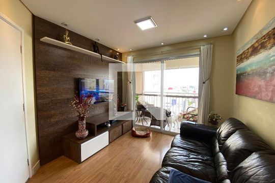Sala de apartamento à venda com 3 quartos, 80m² em Centro, São Bernardo do Campo