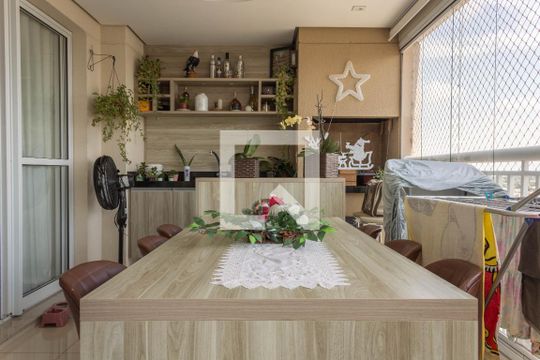 Varanda de apartamento para alugar com 3 quartos, 156m² em Centro, São Bernardo do Campo