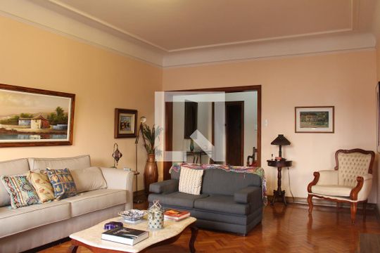 Sala de apartamento à venda com 4 quartos, 242m² em Flamengo, Rio de Janeiro