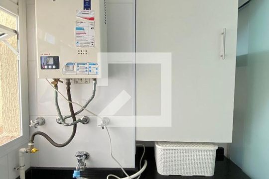 Área de Serviço de apartamento à venda com 1 quarto, 59m² em Planalto, São Bernardo do Campo