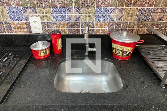 Cozinha de apartamento à venda com 1 quarto, 59m² em Planalto, São Bernardo do Campo