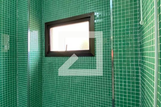 Banheiro Social de apartamento para alugar com 3 quartos, 89m² em Vila Euclides, São Bernardo do Campo