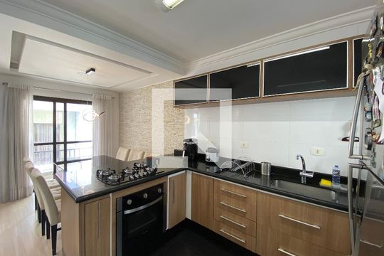 Cozinha de apartamento para alugar com 3 quartos, 89m² em Vila Euclides, São Bernardo do Campo