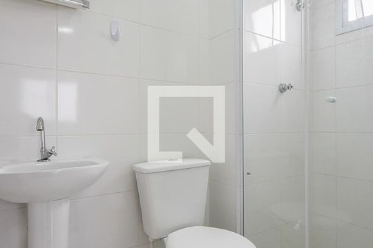 Banheiro Suíte de apartamento à venda com 1 quarto, 27m² em Panamby, São Paulo