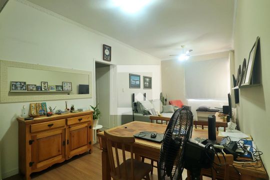 Sala de apartamento à venda com 2 quartos, 106m² em Centro, Santo André